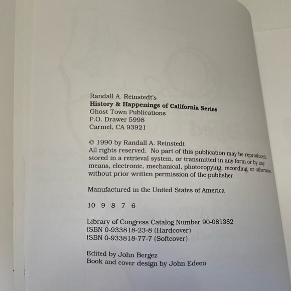 Signed Edition One-Eyed Charley by RA Reinstedt - Picture 6 of 7